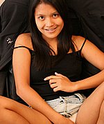 Beautiful asian teen having some fun in the office  - 001.jpg