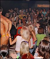 Horny girls getting screwed by muscular strangers in club