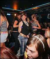 All sweet horny club babes getting drilled by nasty seducers